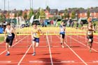 Boys under-15s 80 metres hurdles, Northern Under-17s/U-15s and U13s Champs, Leigh Sports Village, Leigh. Photo: David T. Hewitson/Sports for All Pics